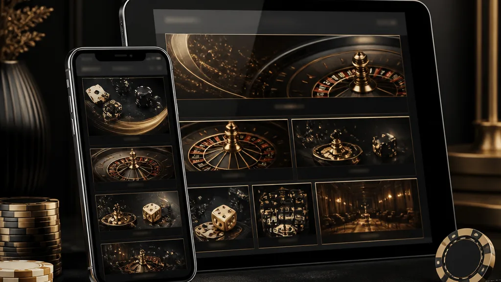 Accesso mobile GAMRFIRST dal browser su smartphone e tablet