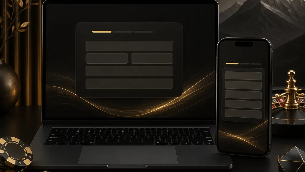 Registrazione GAMRFIRST con conto e verifica